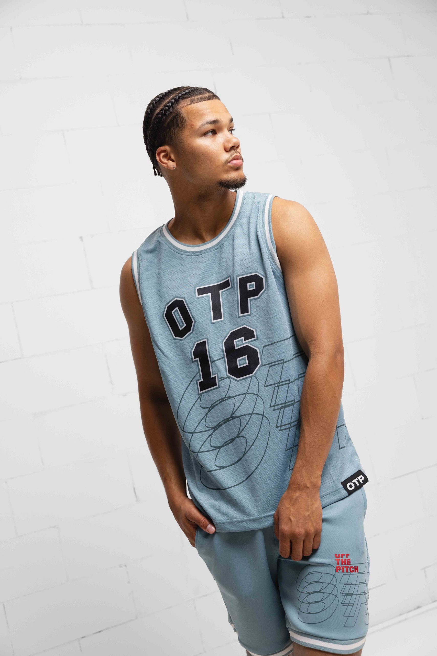 Off The Pitch Basketball Zomerset Heren Blauw