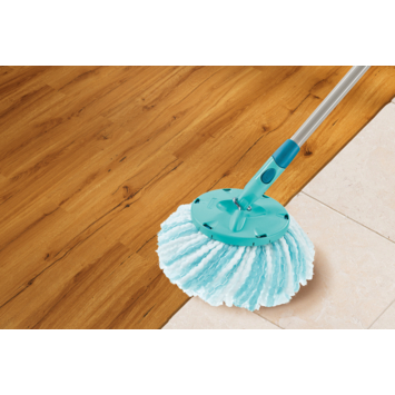 Leifheit Clean Twist Micro Disc mop ergo vervangingskop - duo microvezels