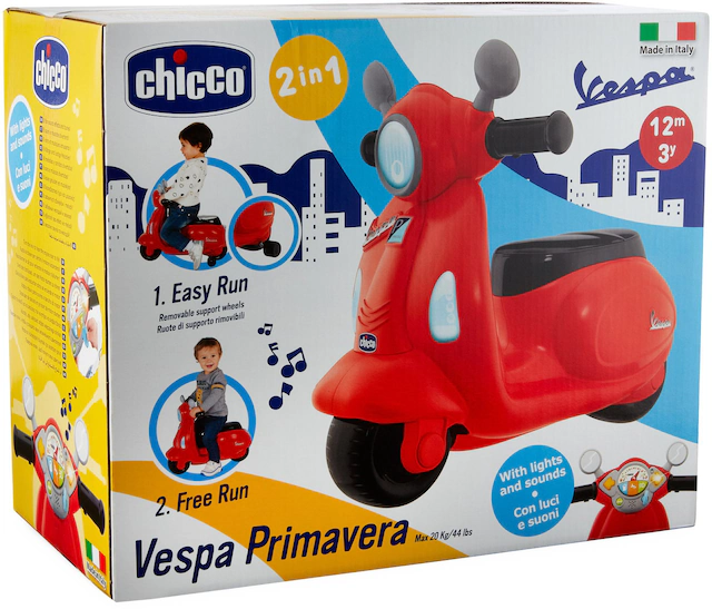 Chicco Rutschmotorrad »Kleine Vespa« Made in Europe