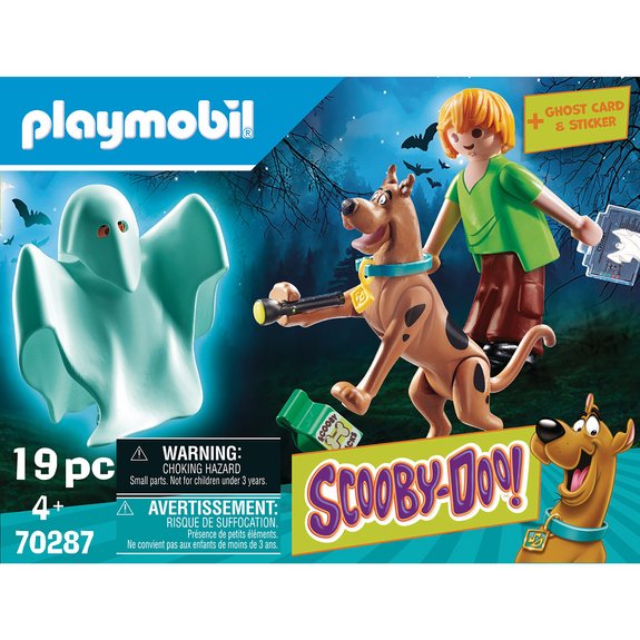 SCOOBY-DOO! Scooby & Sammy avec fantôme Playmobil 70287