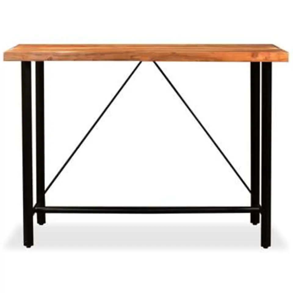 vidaXL - Bartafel - Bruin - Hout - 150 x 70 x 107 cm