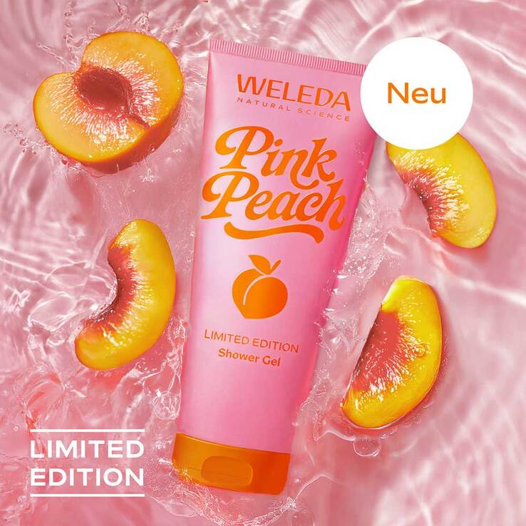 Weleda Pink Peach Shower Gel, 200 ml