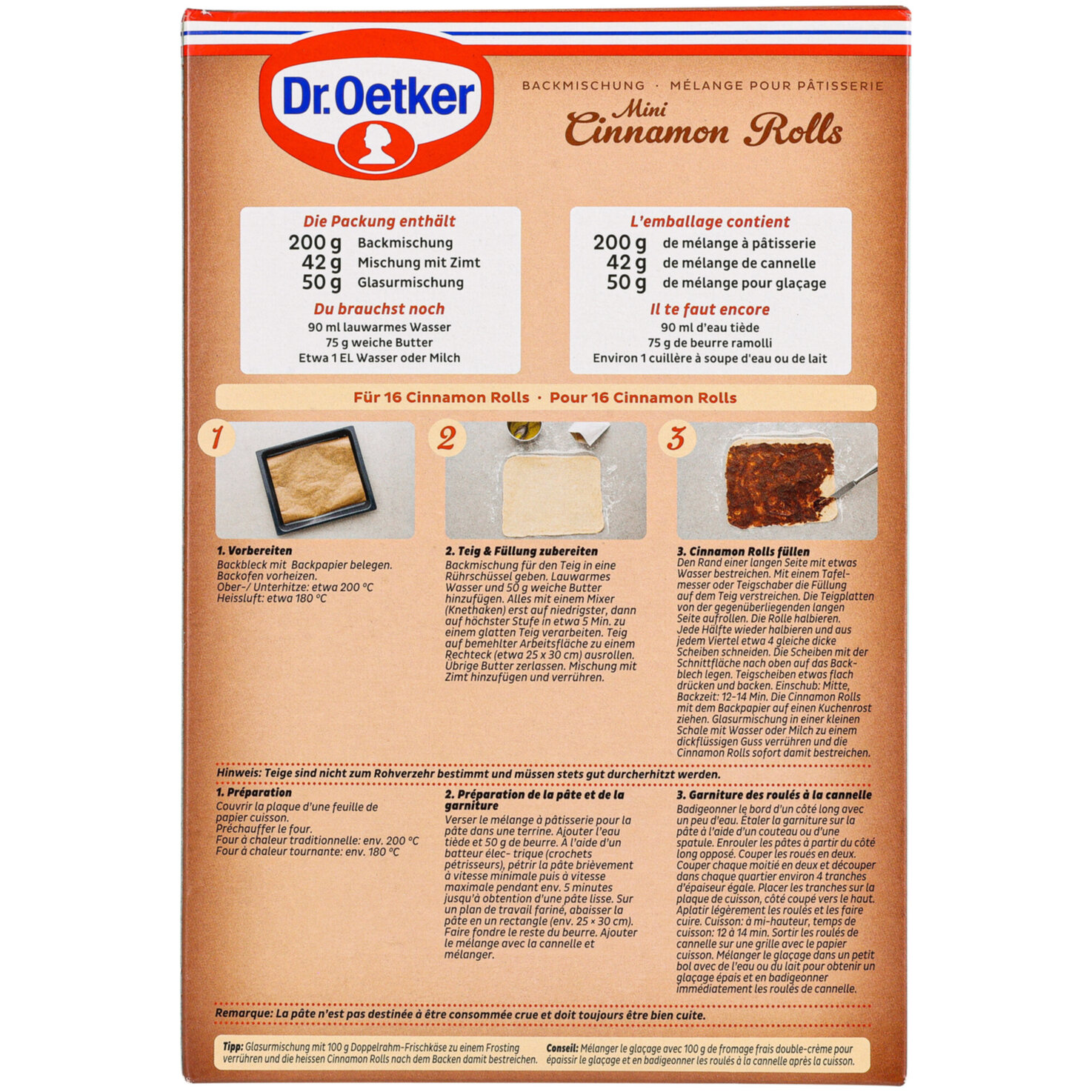 Dr. Oetker Mini Cinnamon Rolls