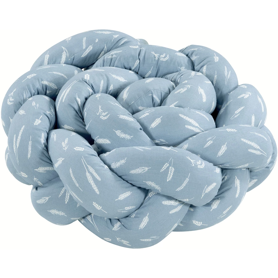 Alvi® Schlummer-Lounge geflochten Earth blau 170 cm