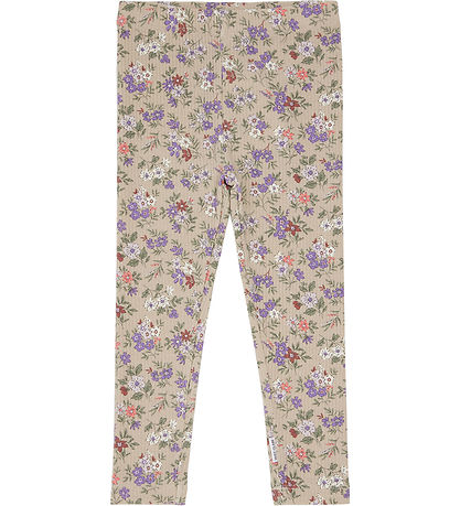 Hust and Claire Leggings - Rib - Lisa - Zement