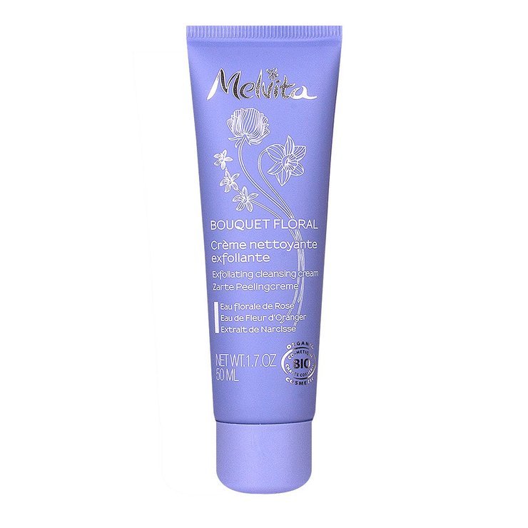 Bouquet floral crème nettoyante exfoliante 50ml
