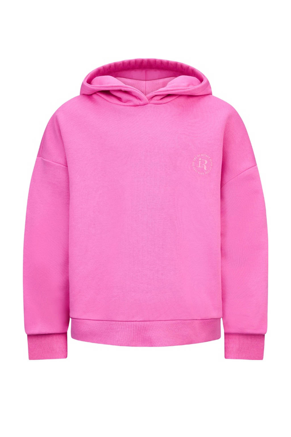 Retour Jeans hoodie Bliss met backprint fel fuchsia
