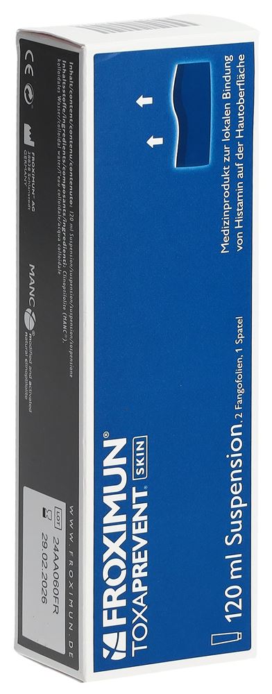 TOXAPREVENT Skin Suspension Susp 120 ml