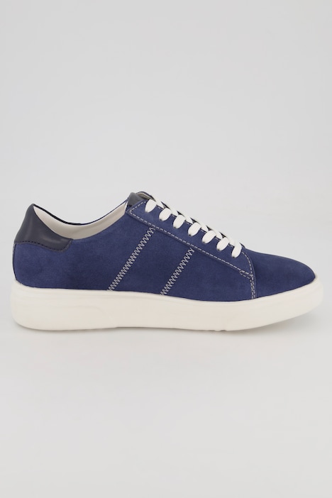 Sneaker, Veloursleder, Weite H