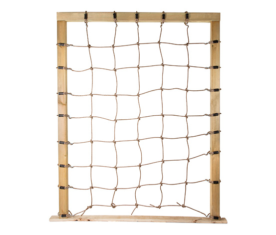 small foot Kletternetz mit Achterhaken