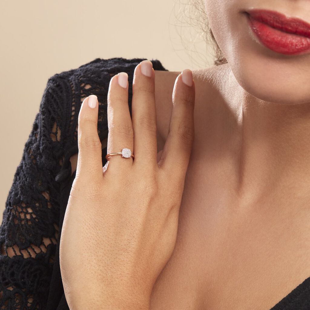 Bague Marilou Or Blanc Diamant