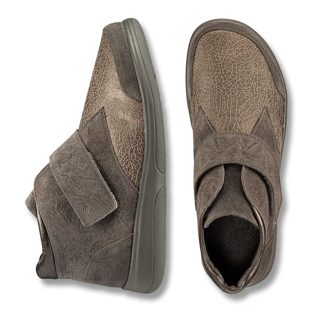 DAMEN - Stiefelette NIVA taupe