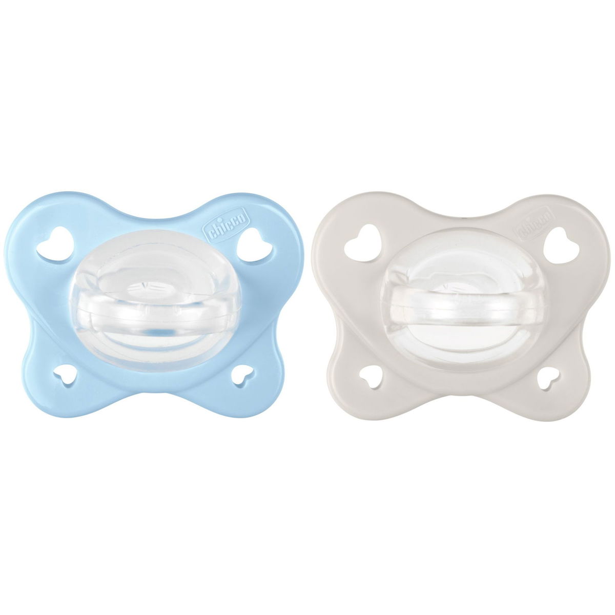 ChiccoChicco   PhysioForma Dual Soft Schnuller blau 2-6M