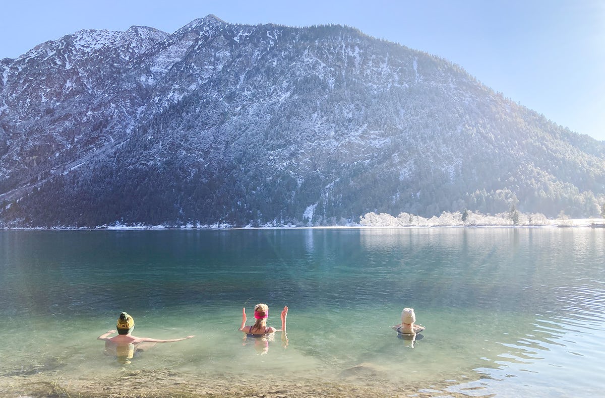 Eisbaden Ehrwald