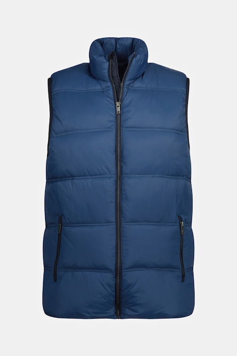 Steppweste, Outdoor, Stehkragen, Bauchfit, bis 8 XL
