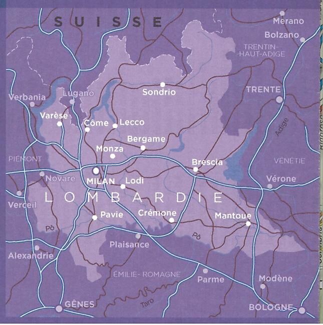 IGN - IGN LOMBARDIE 1 200 000