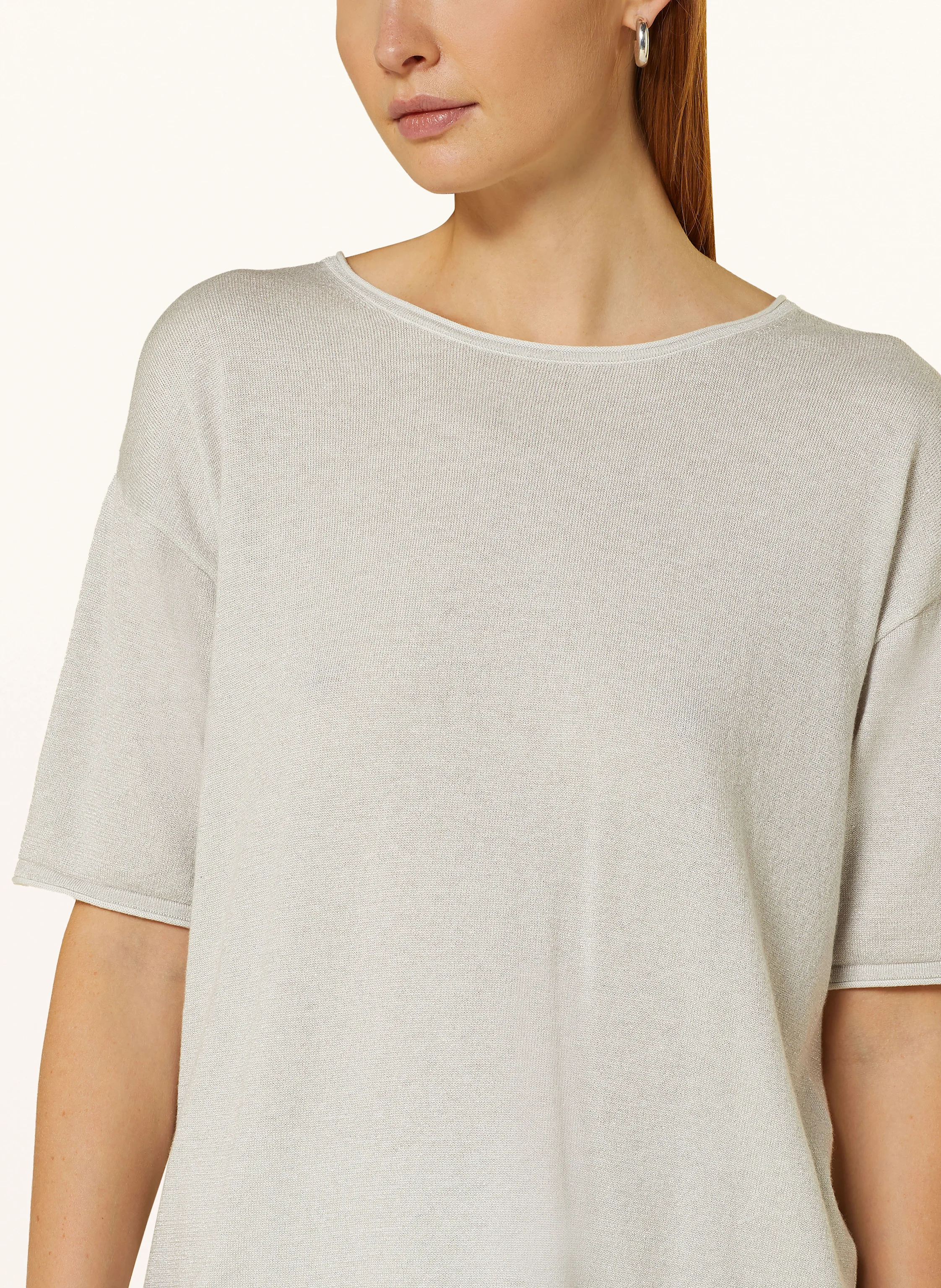 darling harbour Strickshirt mit Glitzergarn