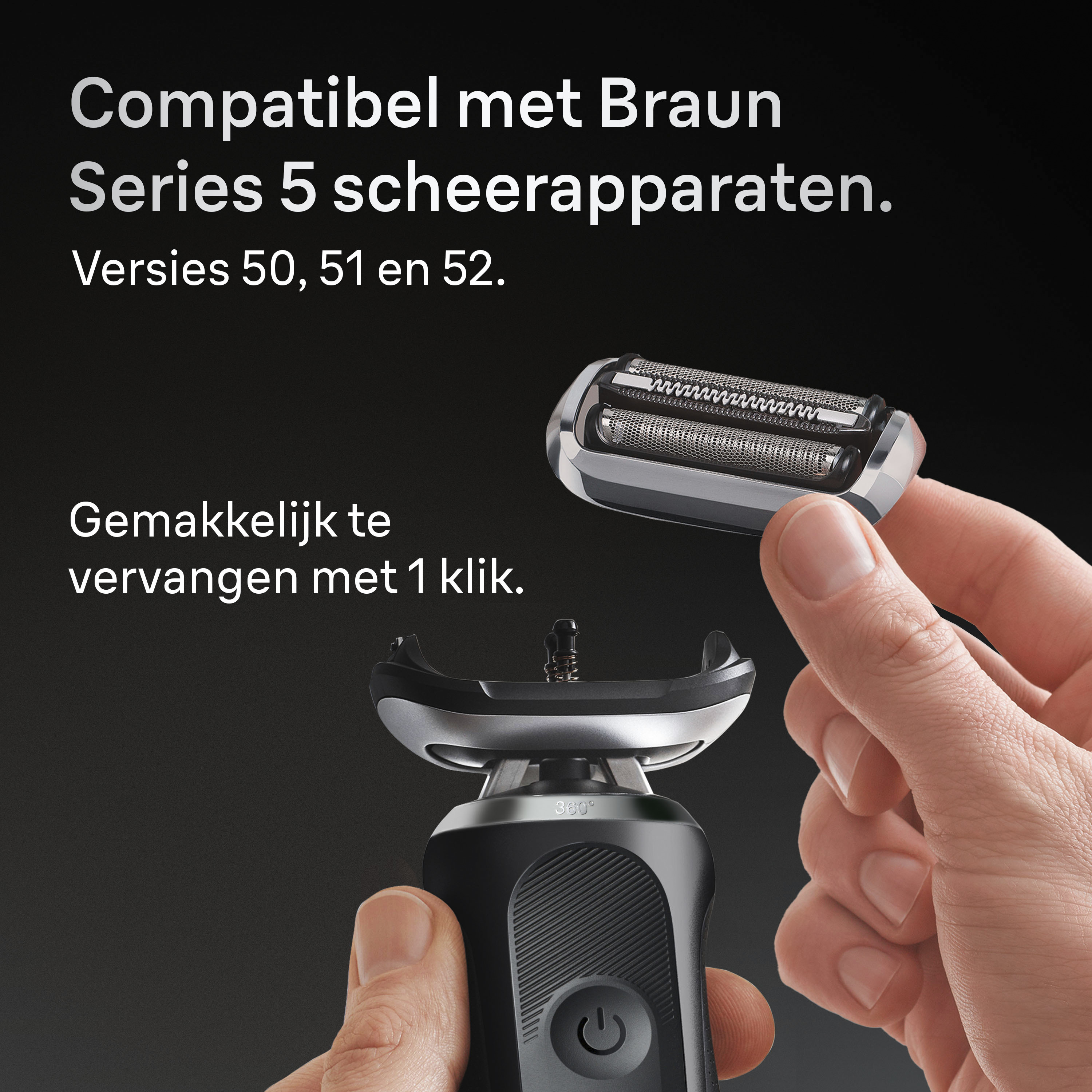 Braun Series 7 Elektrisch Scheerapparaat ORIGINELE Vervangingskop, 74S