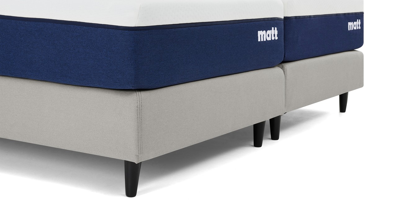 Matt Sleeps Boxspring Original met matras Matt grijs