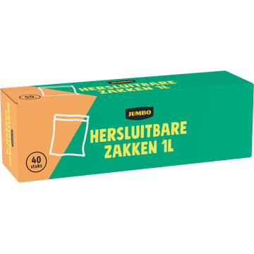 Jumbo Hersluitbaar zakje 1 L