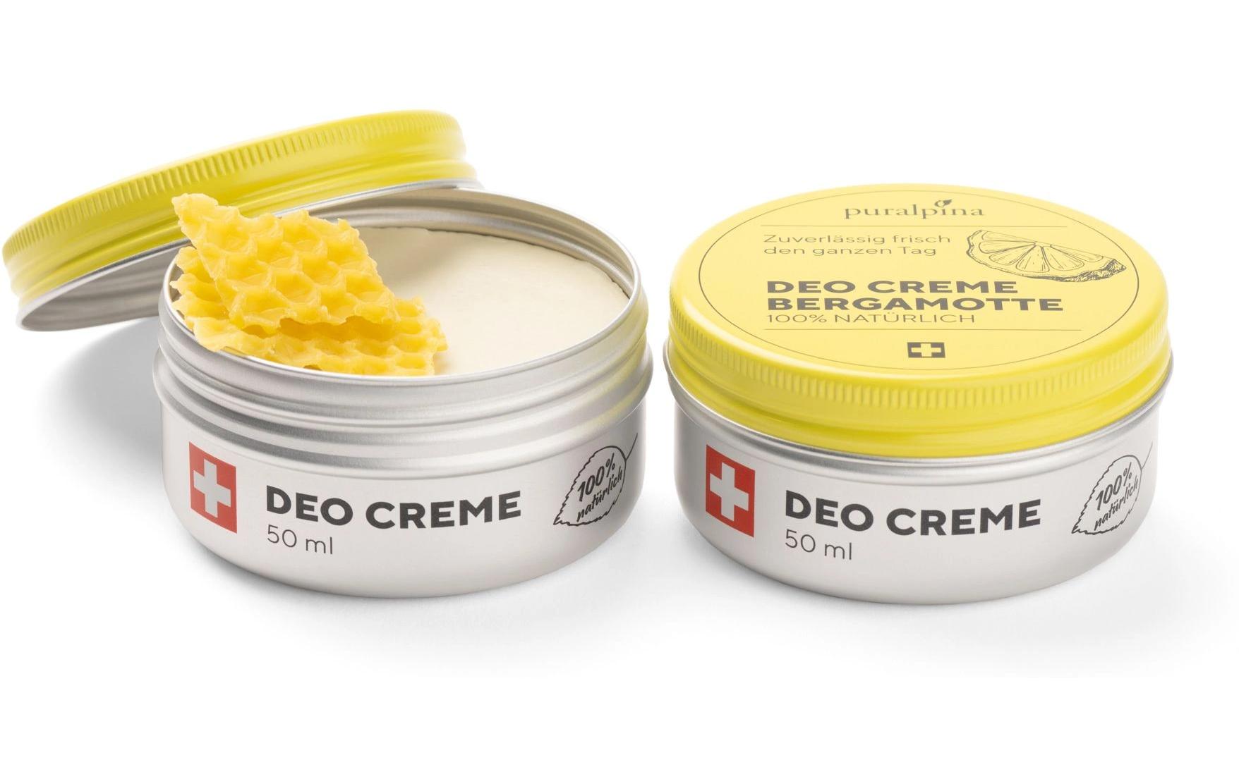 Deo Crème Bergamotte 50 mlNatürliches, zuverlässiges Deo mit Bergamotte Duft