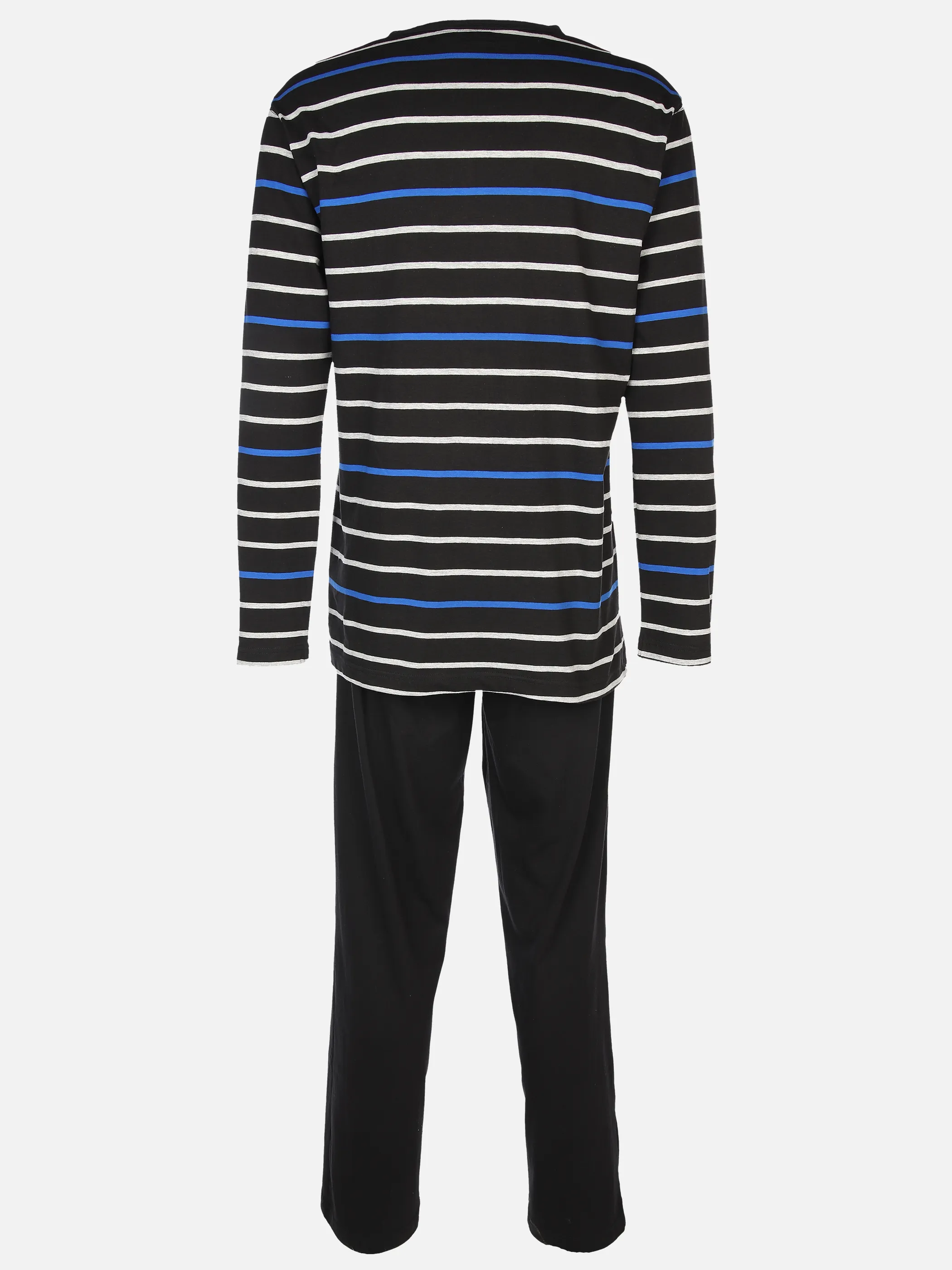 Herren Pyjama mit Streifenshirt