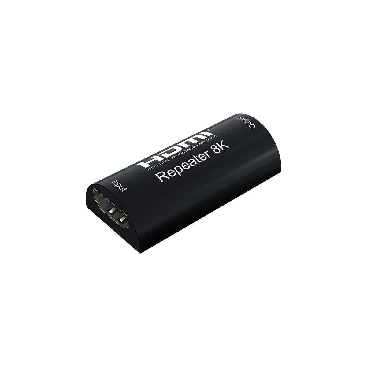 NÖRDIC HDMI extender 8K60Hz signalforsterker opp til 25m HDMI Signal Booster