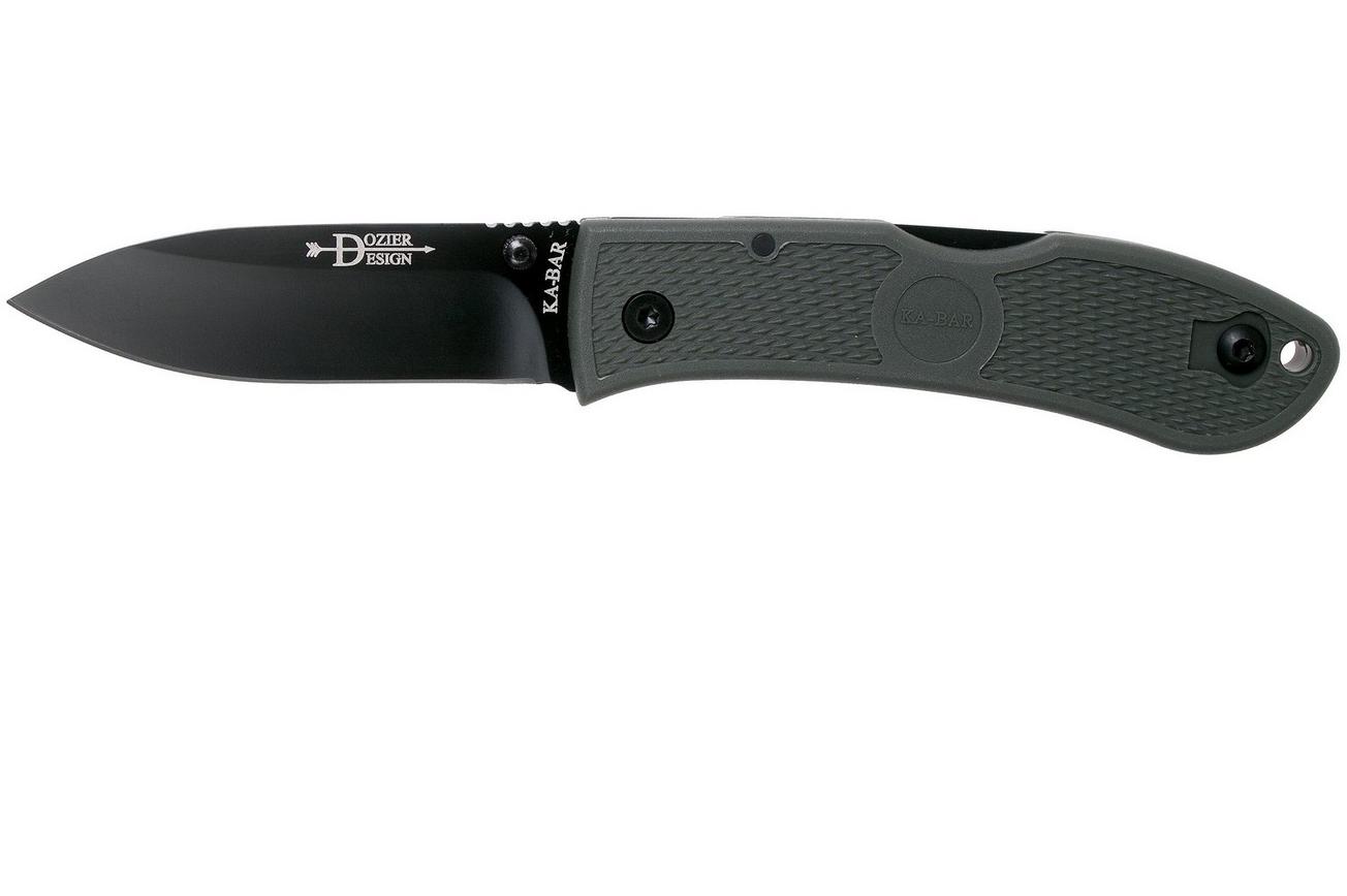 KA-BAR Dozier Thumb Notch groen 4065