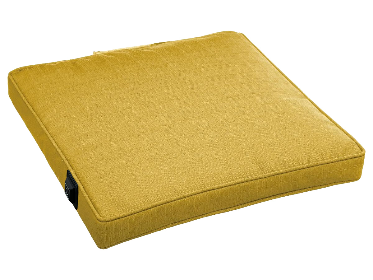 Warmpi verwarmd outdoor zitkussen - Yellow