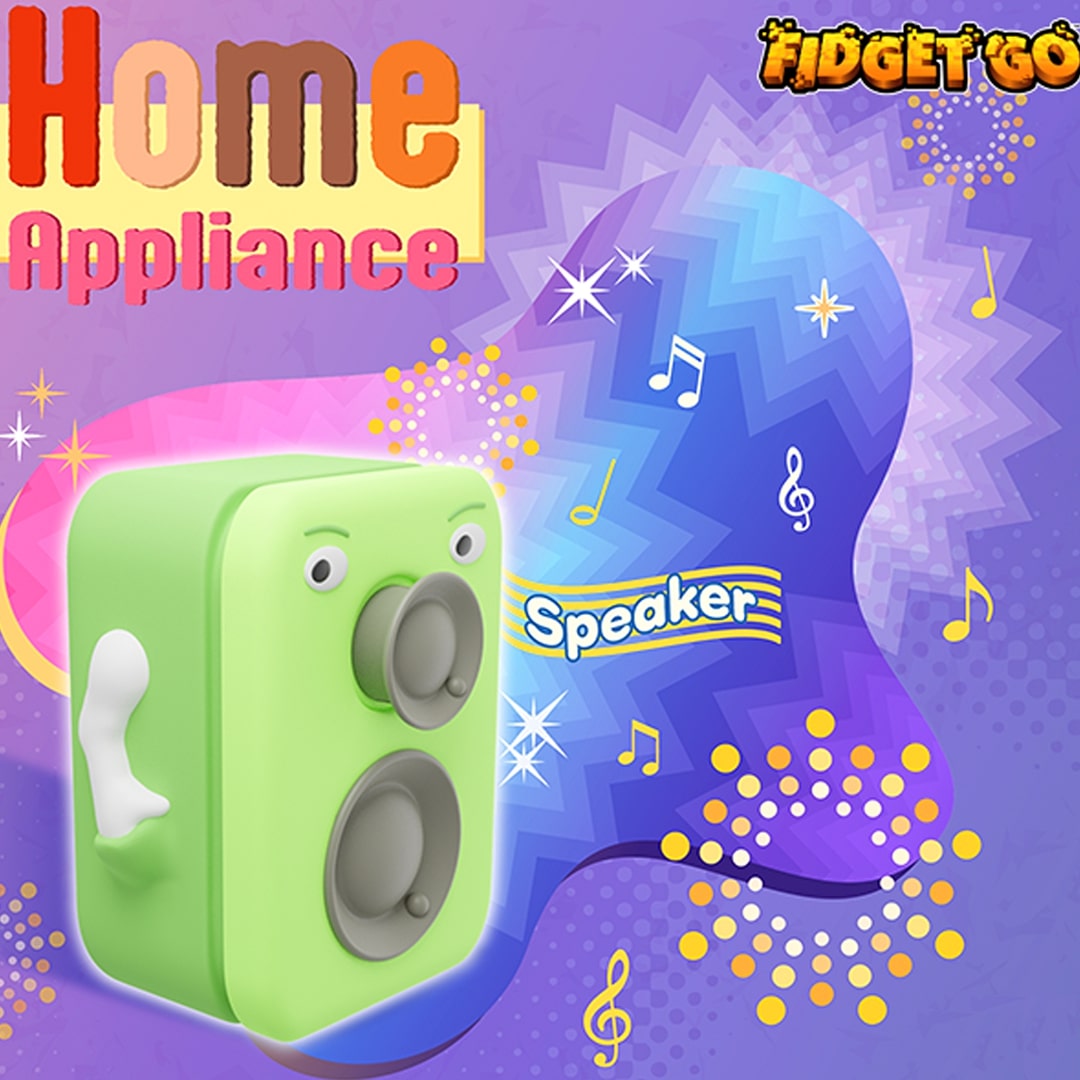 Fidget go friemelspeelgoed speaker