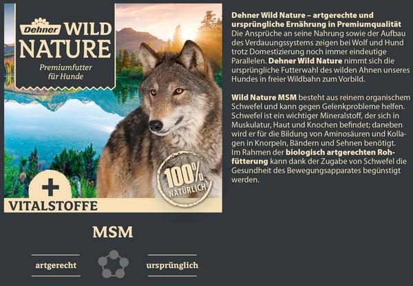 Dehner Wild Nature BARF-Ergänzungsfutter für