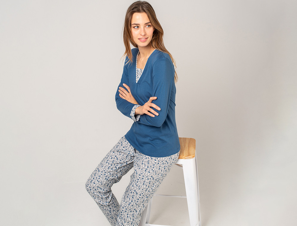 Pyjama femme-Souffle d'encre