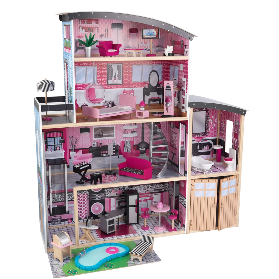 KidKraft® Puppenhaus Glitzer Puppenvilla