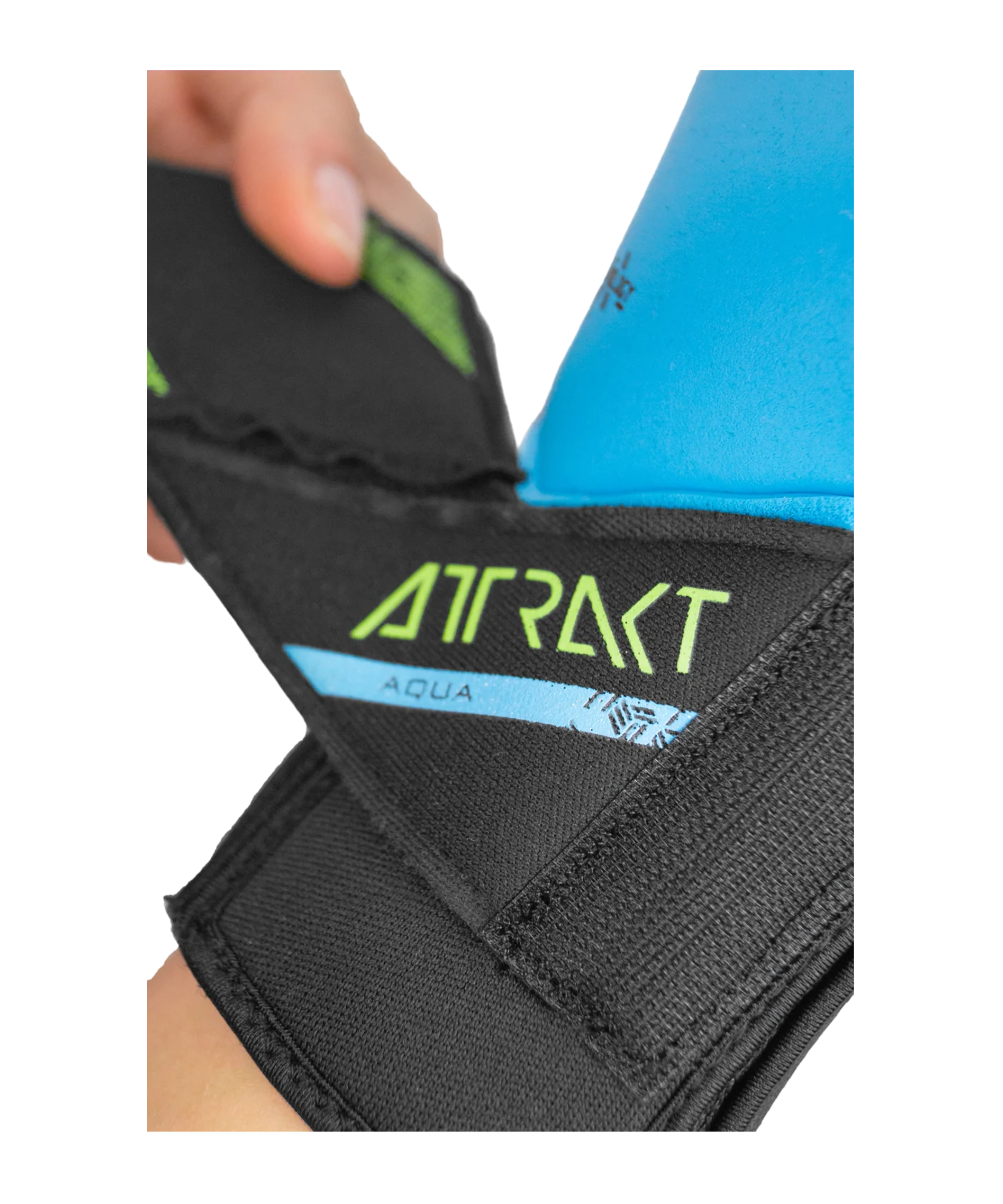 Reusch Attrakt Evolution TW-Handschuhe Aqua 2024 Schwarz Grün Blau F7410