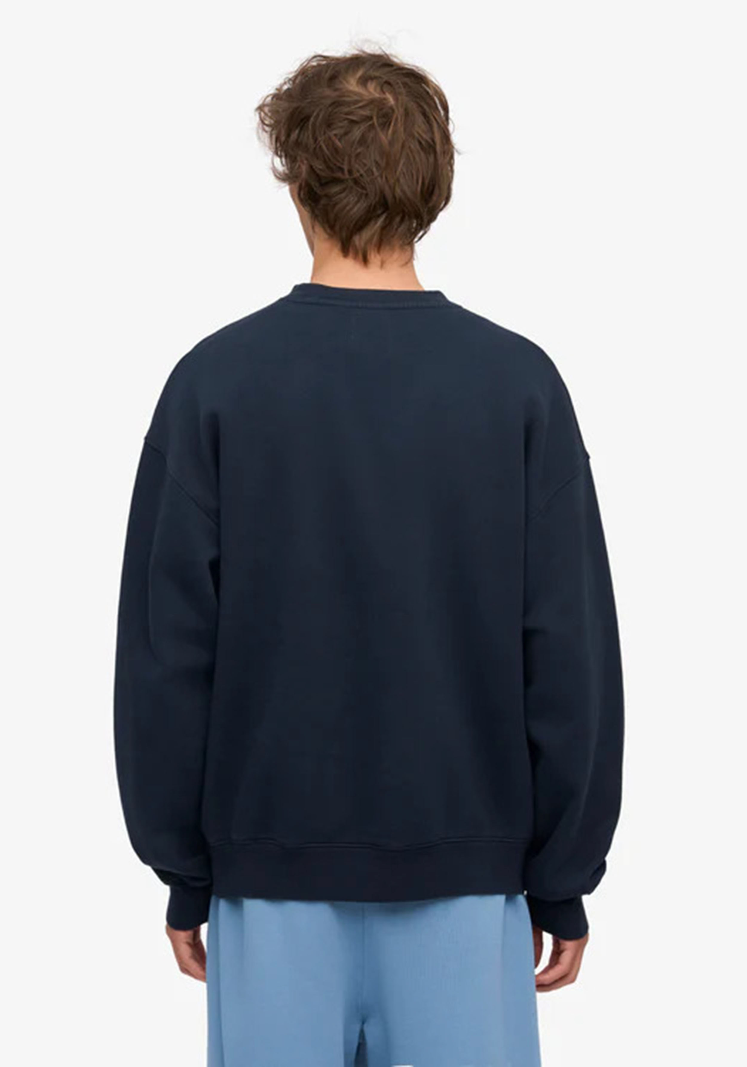 Colorful Standard Oversized Sweatshirt Navy Blue