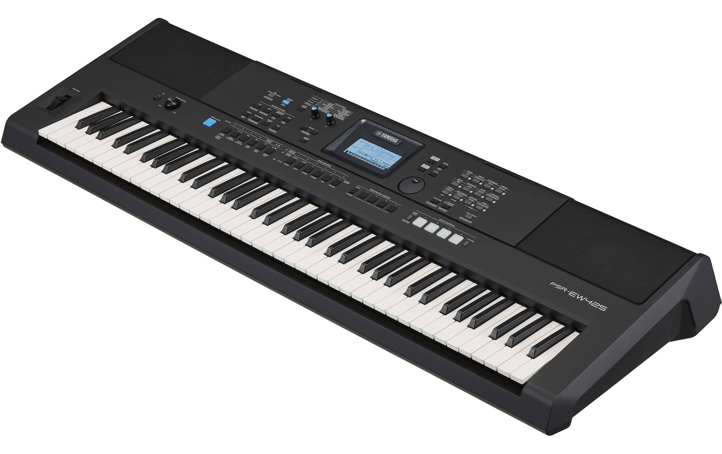 Keyboard PSR-EW425<br>Portables Keyboard mit Anschlagdynamik