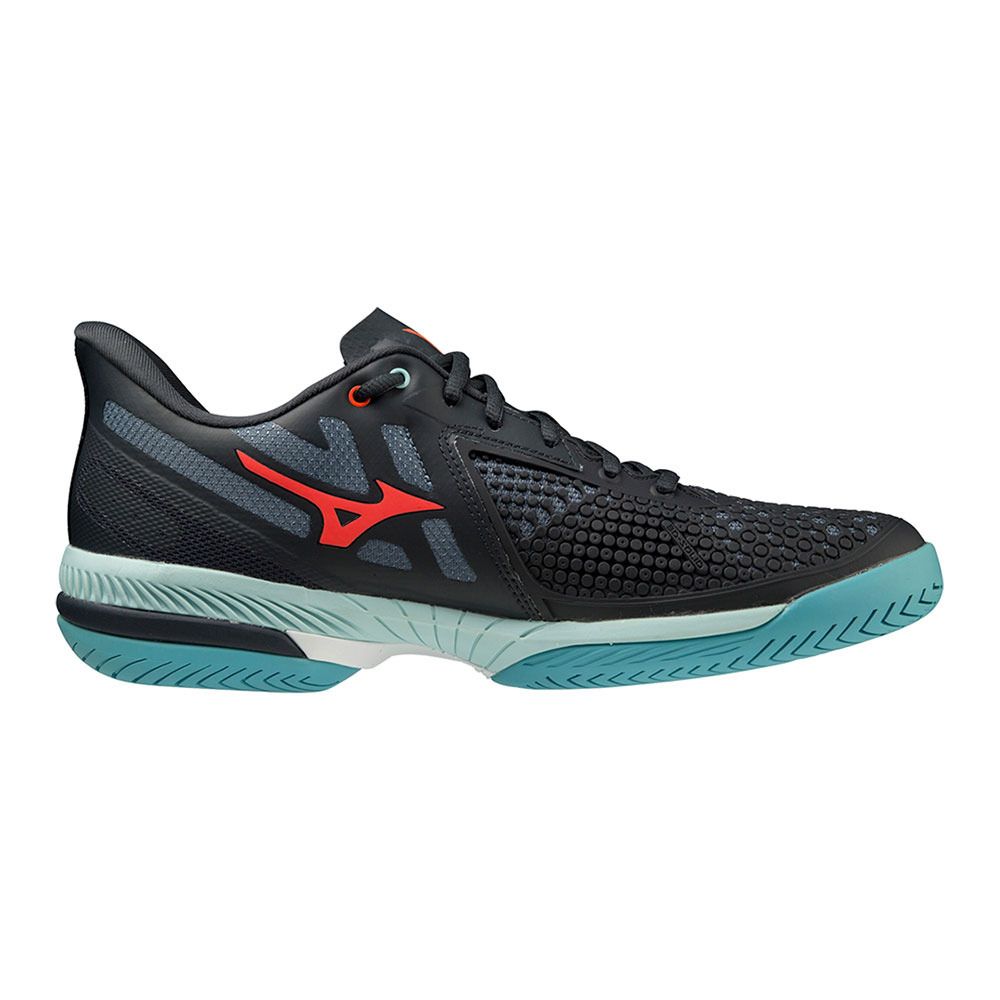 Mizuno WAVE EXCEED TOUR - Chaussures tennis Homme collegiate blue/soleil/turquoise