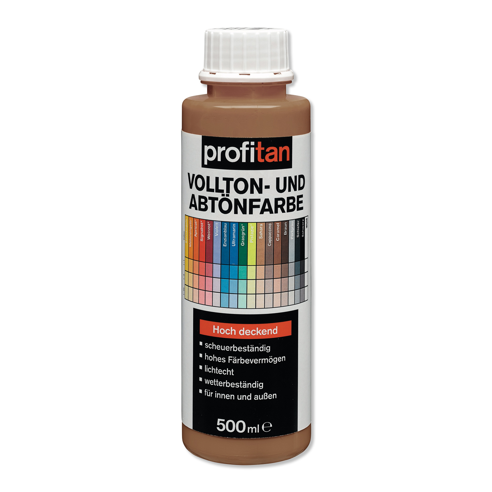 profitan Vollton- und Abtönfarbe - caramel - 500 ml