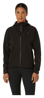 Veste imperméable Asics Metarun Waterproof Noir Femme