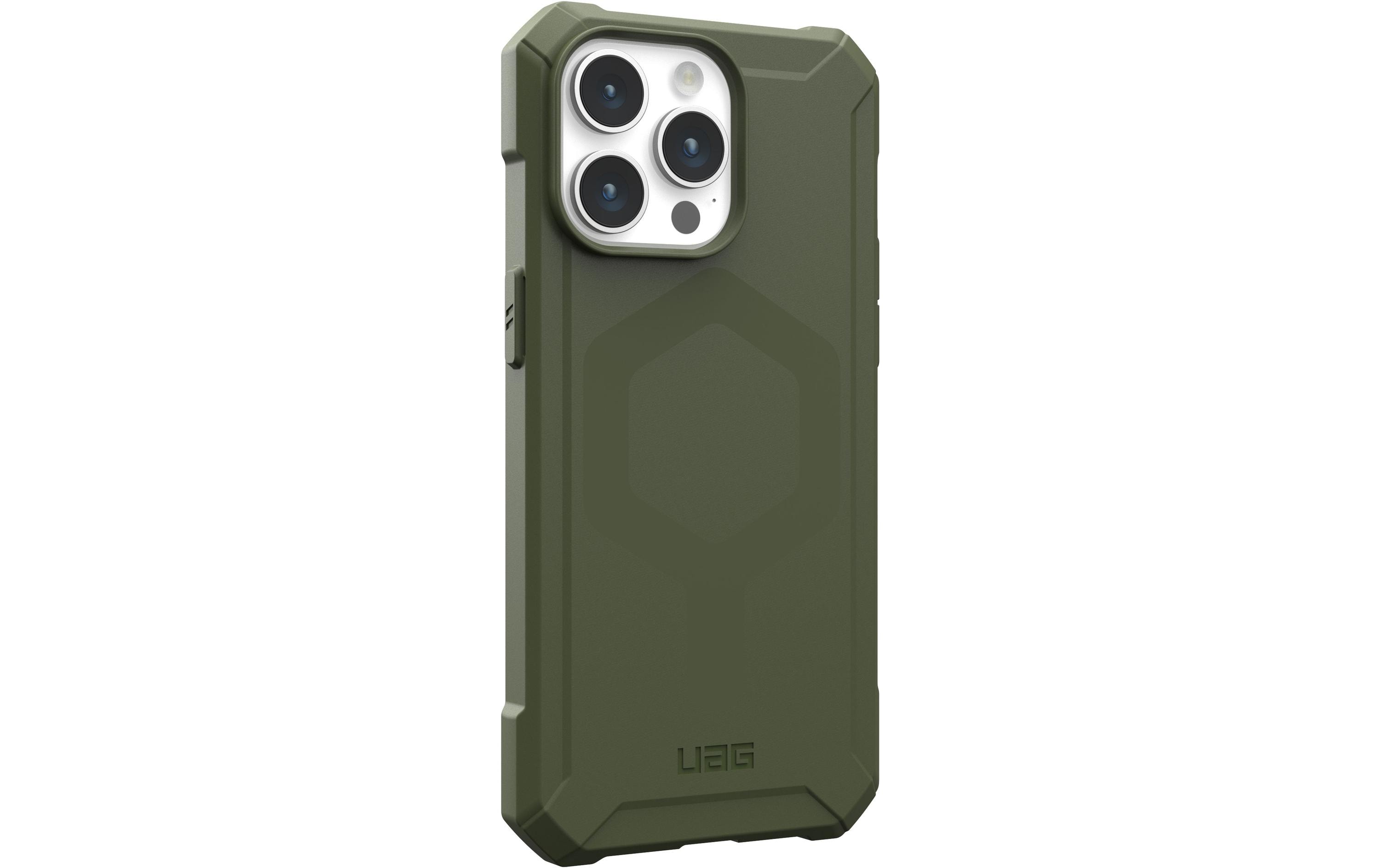 Back Cover Essential Armor iPhone 15 Pro Max OliveSchutzhülle für das Apple iPhone 15 Pro Max