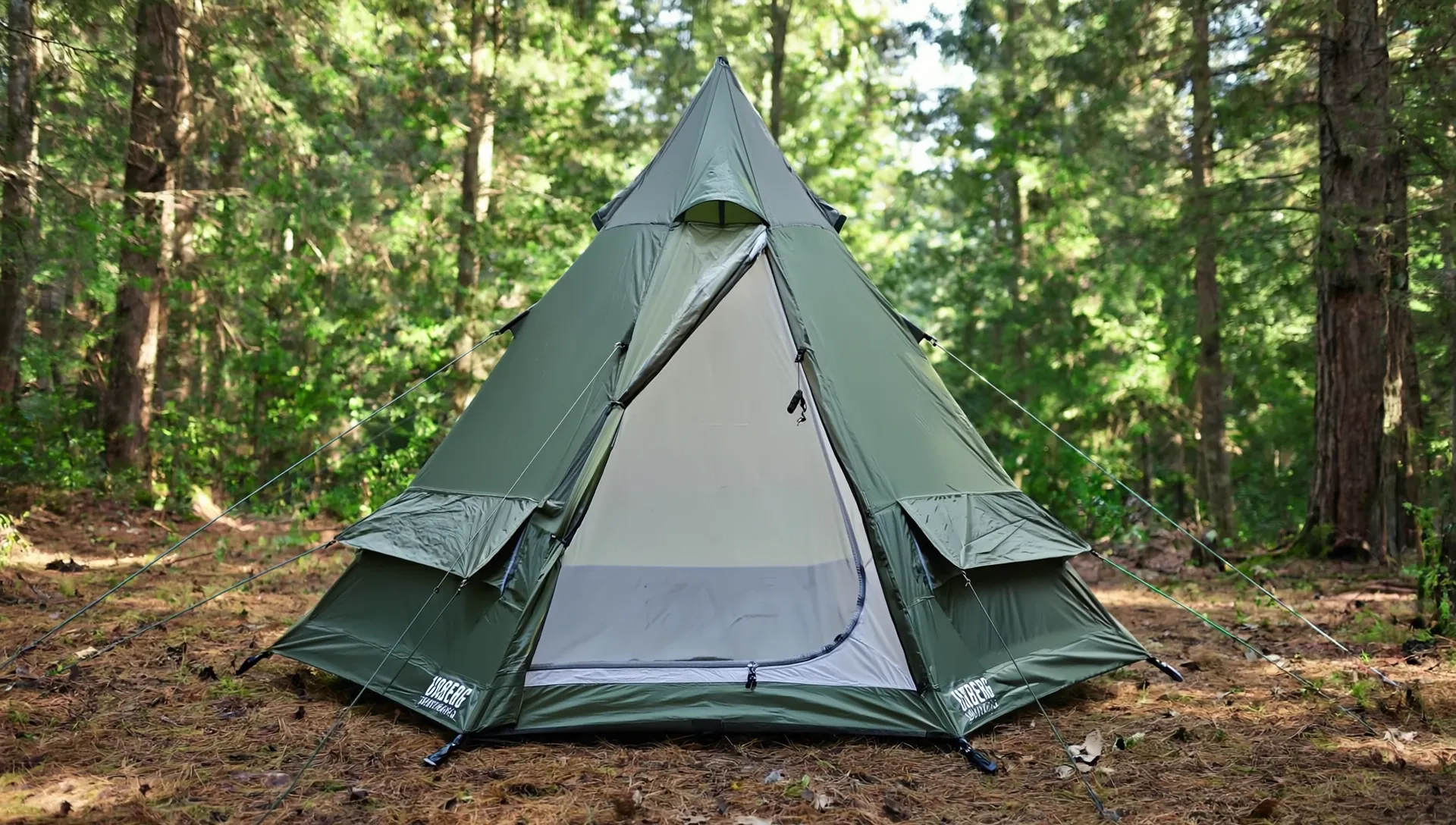 Urberg Tipi Tent 5-person 2.0 Kombu Green