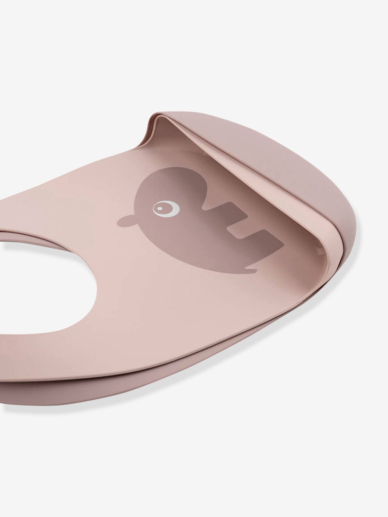 Pacote com 2 babadores de silicone em formato de crocodilo