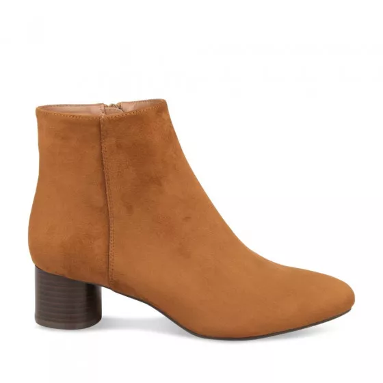 Bottines COGNAC SINEQUANONE