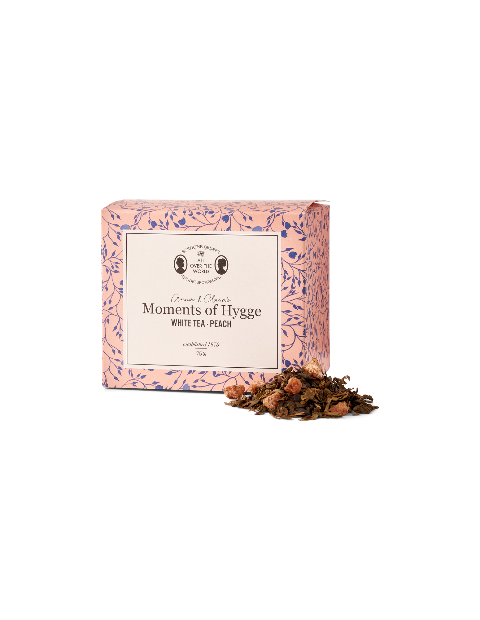 Hvid te - Fersken | Moments of 'Hygge'. Løs te. 75 g.