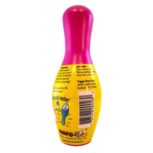 Tigela de brinquedo rosa para cachorro