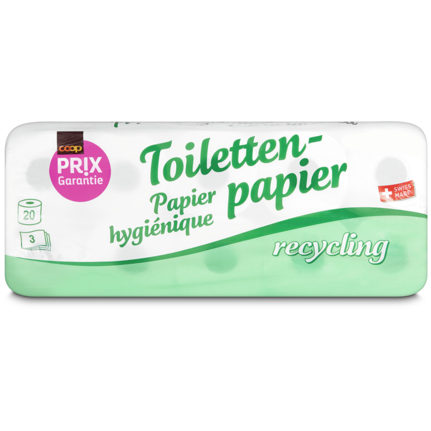 Prix Garantie Toilettenpapier 3-lagig 20 Rollen