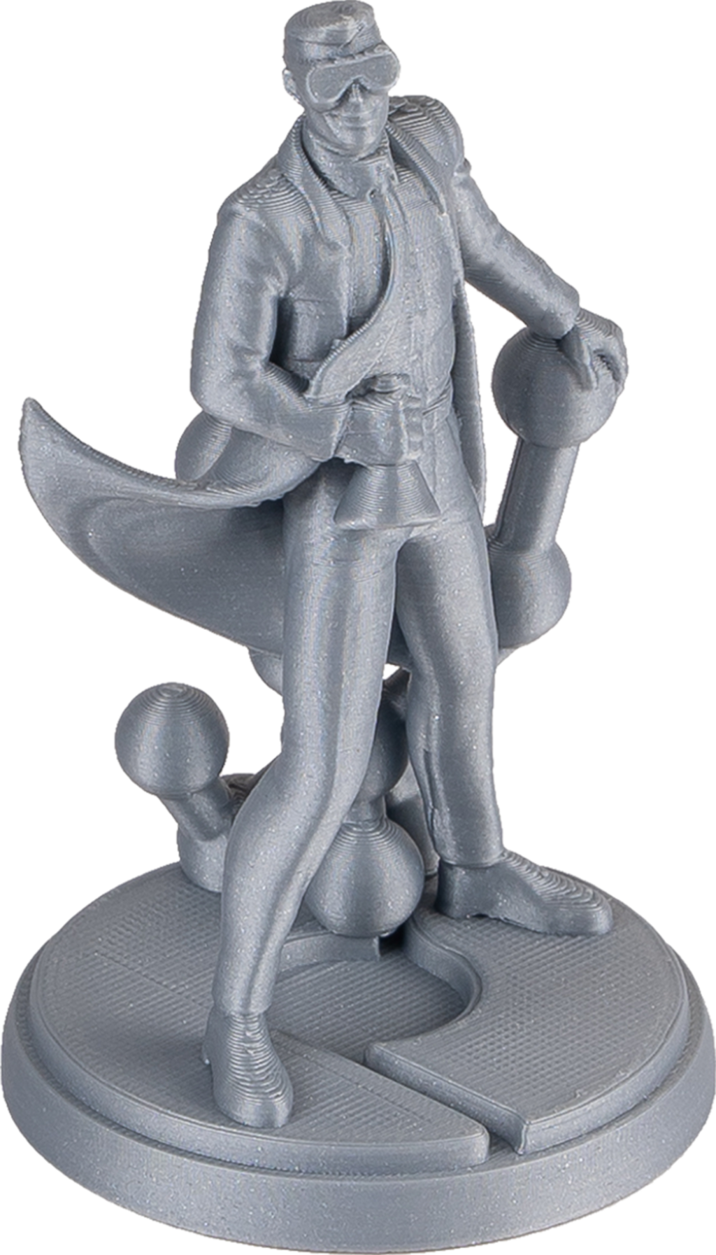 Polymaker  Panchroma™ PLA Metallic Silver, 1,75 mm / 1000 g    Metallischer Glanz in Silber