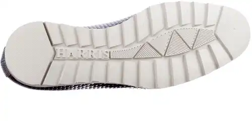 Harris taupe combi 2892-11.755 - maat 12 veterschoen taupe combi - maat 12 Calandschoen