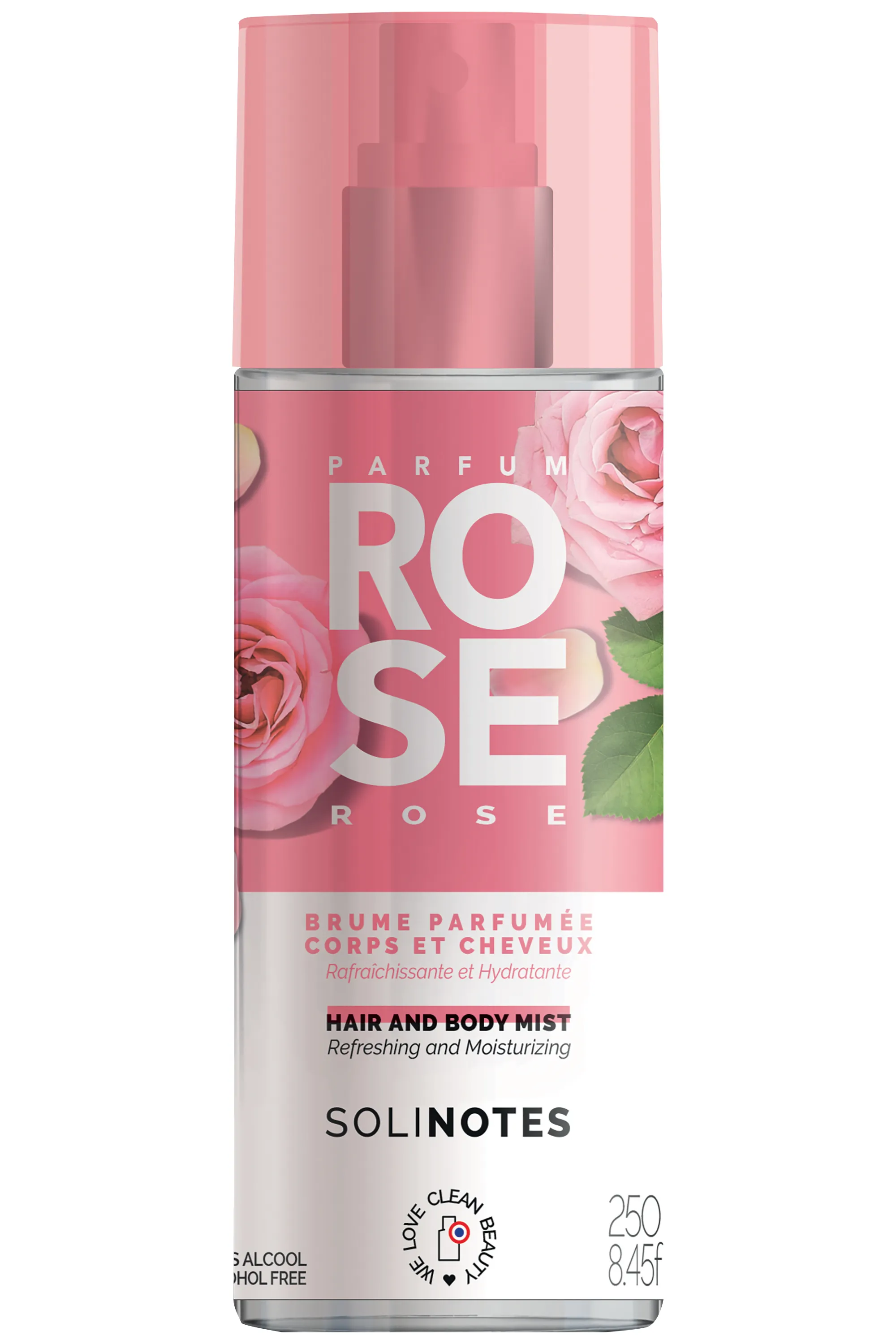 Solinotes Brume parfumée Rose-250 ml