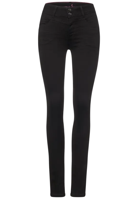 Slim Fit Denim - black soft washed